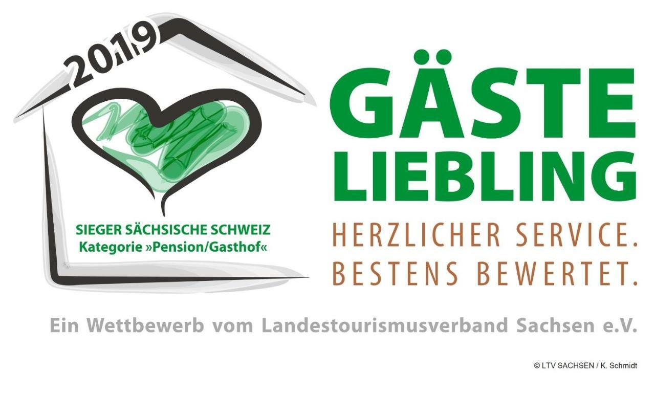 Pension Goldstueck Bad Schandau Exterior foto