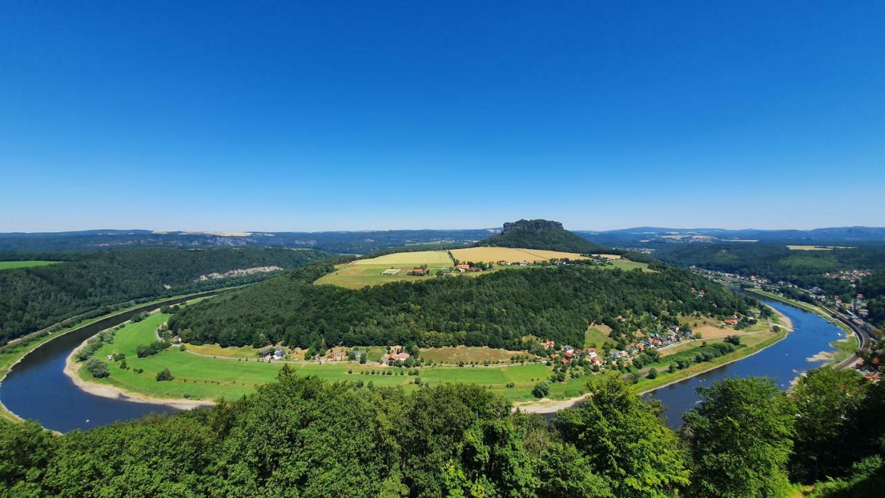 Pension Goldstueck Bad Schandau Exterior foto